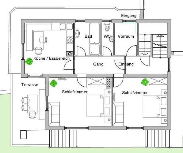 公寓 Iseltal 东蒂罗尔地区马特赖